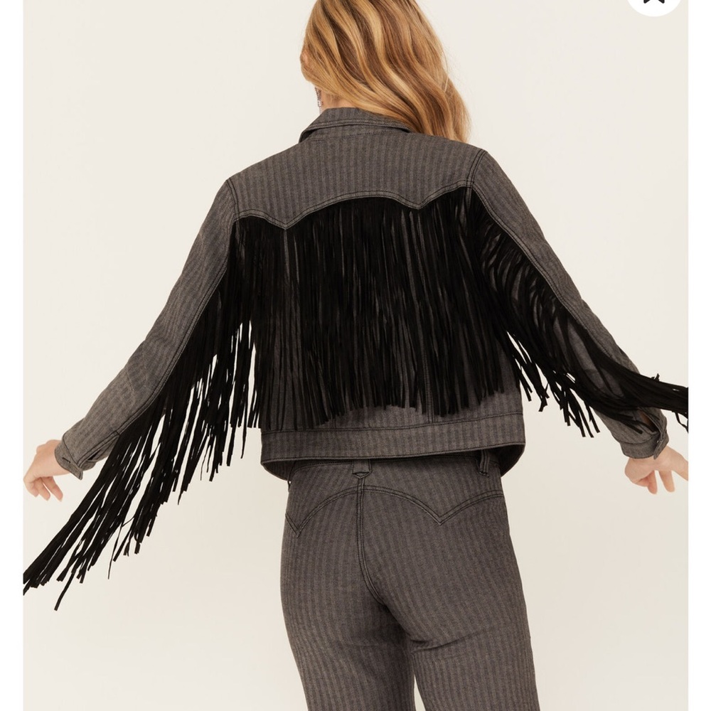 Idyllwind fringe jacket has matching set in my closet